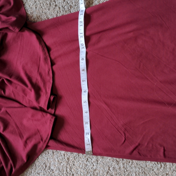 NWOT Off the shoulder ruffle sleeve bodycon dress - Picture 5 of 7